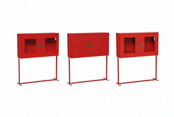 Стойка для пожарного закрытого щита